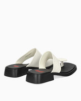 Camper Tws Parmak Arası Deri Terlik Beyaz