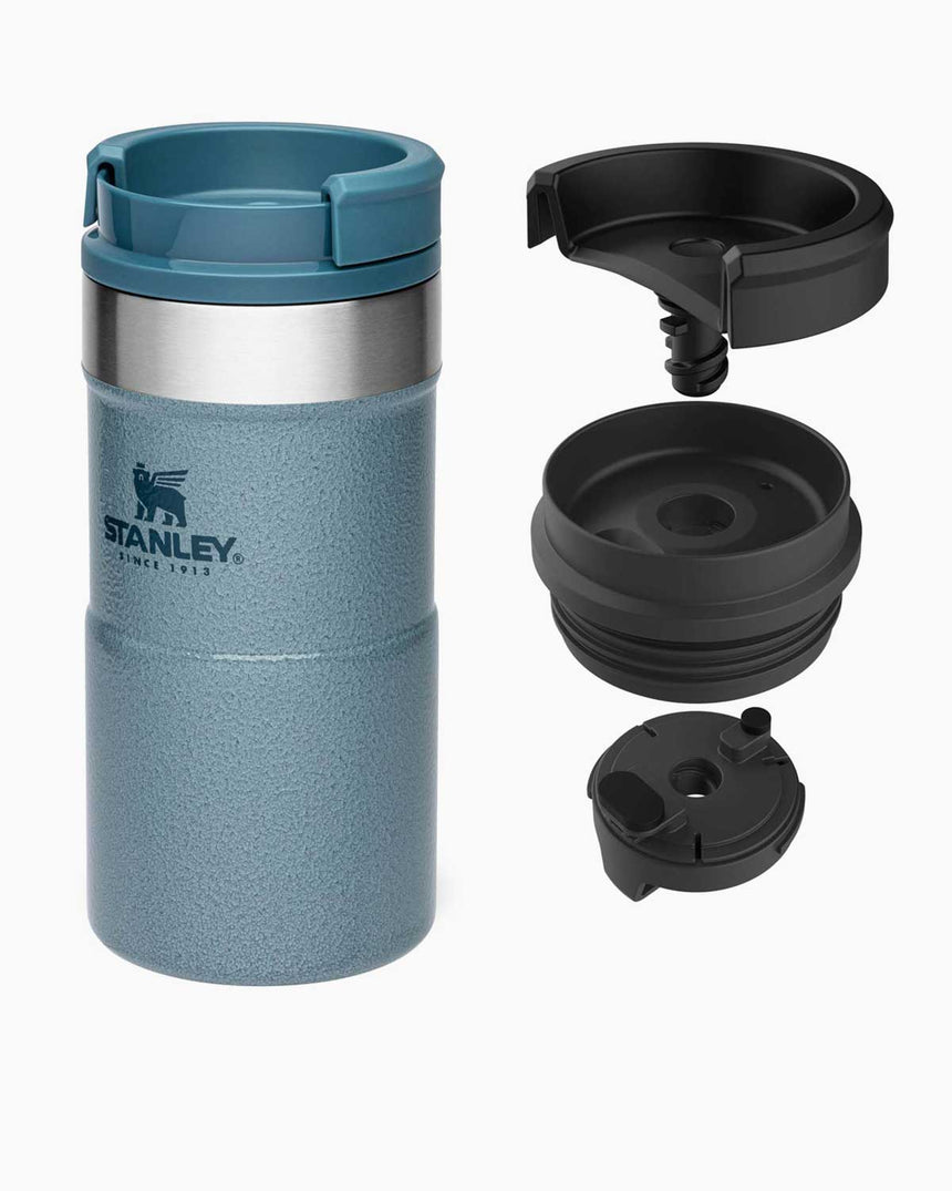 Stanley The NeverLeak Travel Mug 0.25L. Çelik Yalıtımlı Termos Hammertone Ice