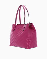 Guess Vikky Tote Omuz Çantası Fuchsia