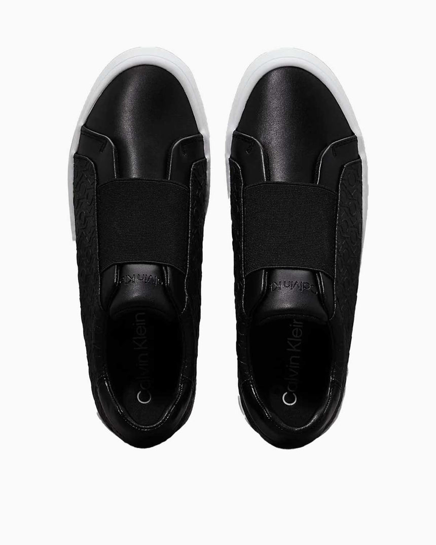 Calvin Klein Vulc Slip Mono Low Top Sneakers CK Black