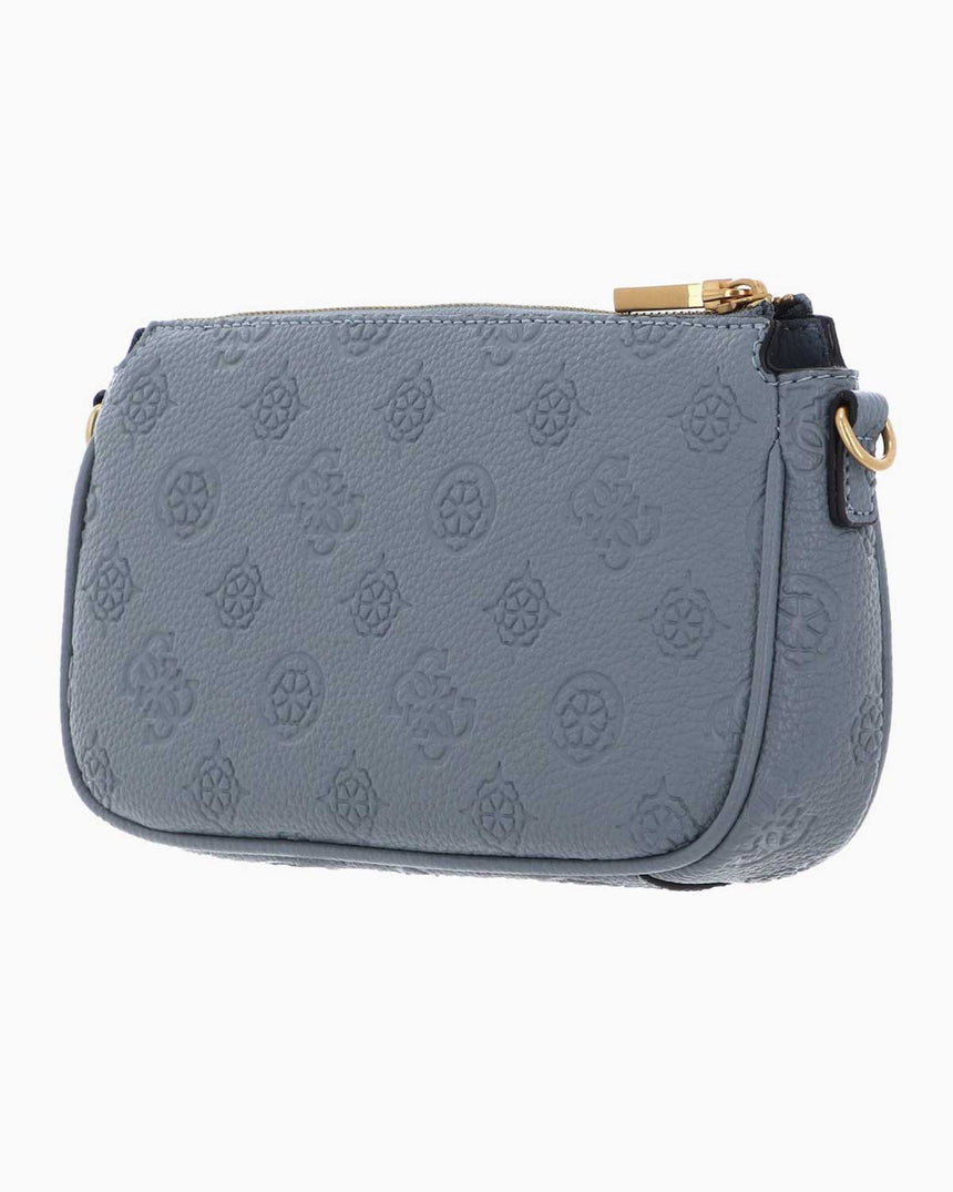 Guess Izzy Peony Zincir Detaylı Çapraz Askılı Çanta Light Rose Logo