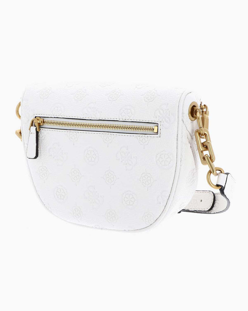 Guess Peony Kabartma Logolu Çapraz Askılı Çanta Stone Logo