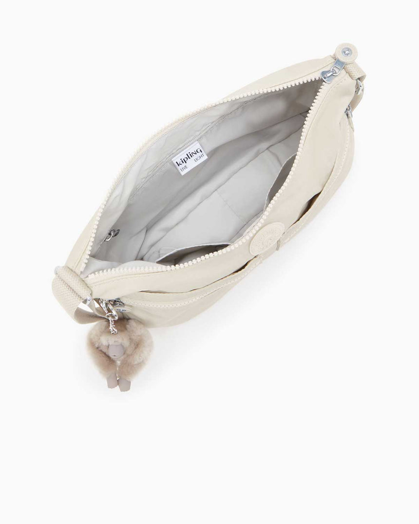 Kipling İzellah Çapraz Askılı Çanta Beige Pearl