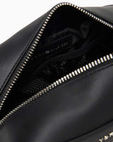 Tommy Hilfiger Örgü Desenli Erkek Washbag Black