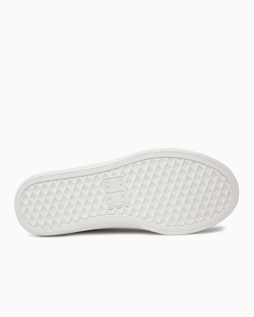 Tommy Hilfiger Cupsole Low Top Sneakers Ecru