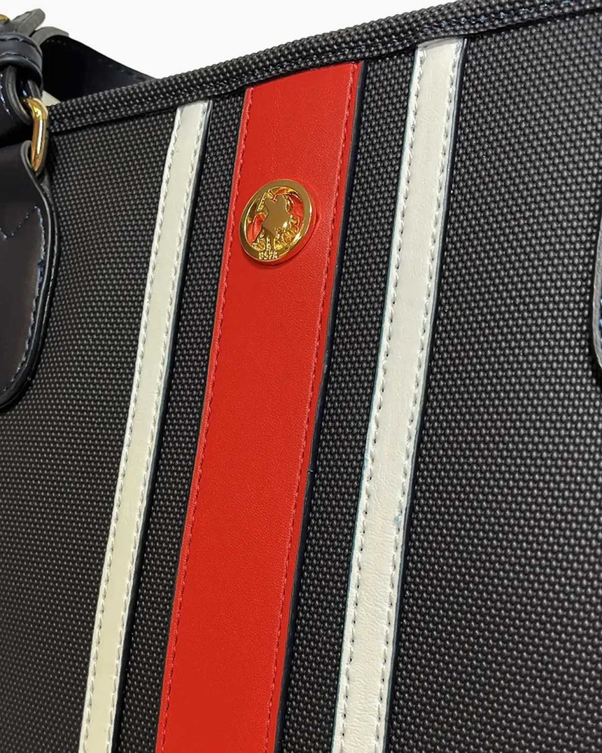 Us Polo Assn Omuz Çantası Lacivert - Beyaz - Kırmızı