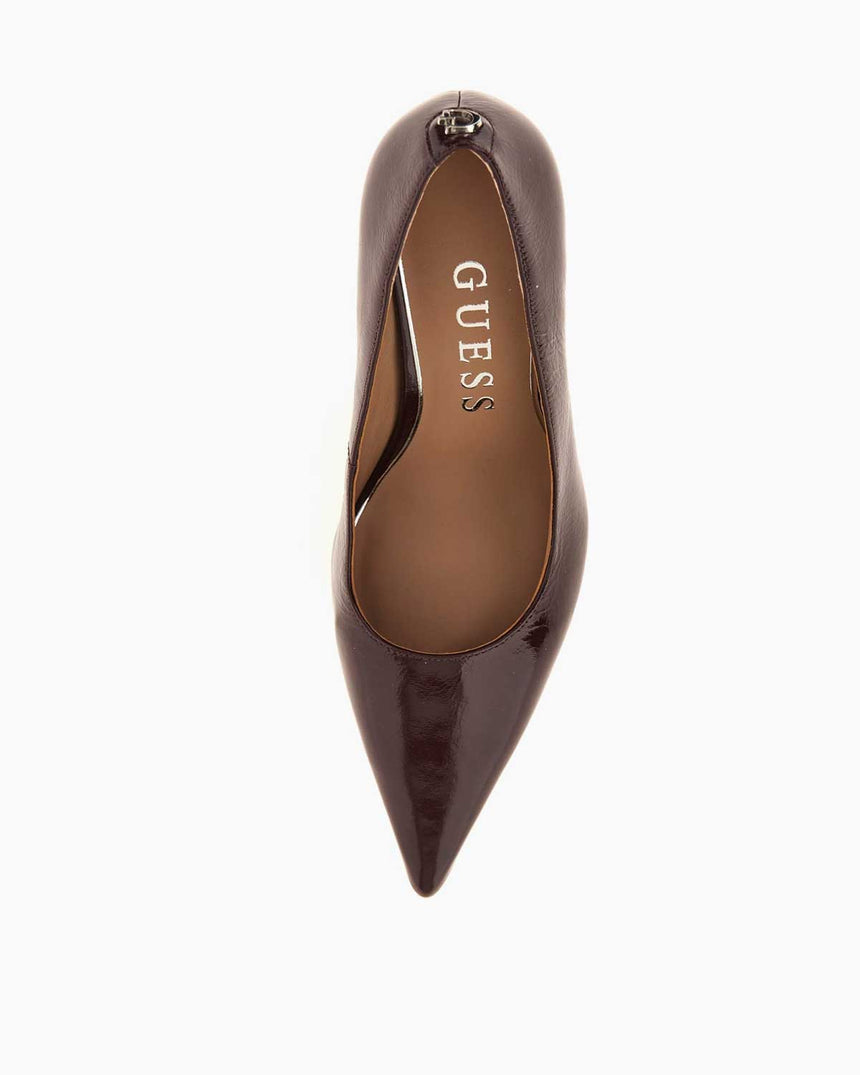 Guess Prindy Kadın Deri 4cm Topuklu Ayakkabı Red