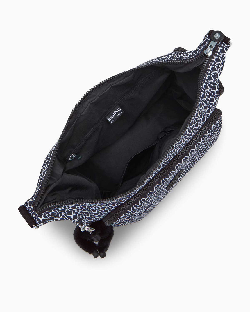Kipling Gabbie Basic Omuz Çantası Signature Print