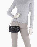 Guess Small Zincir Detaylı Çapraz Askılı Çanta Black