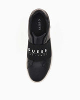 Guess Tosli Ön Logo Detaylı Sneaker Black / White