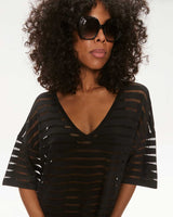 Calvin Klein Cover Up Dress Pareo Black