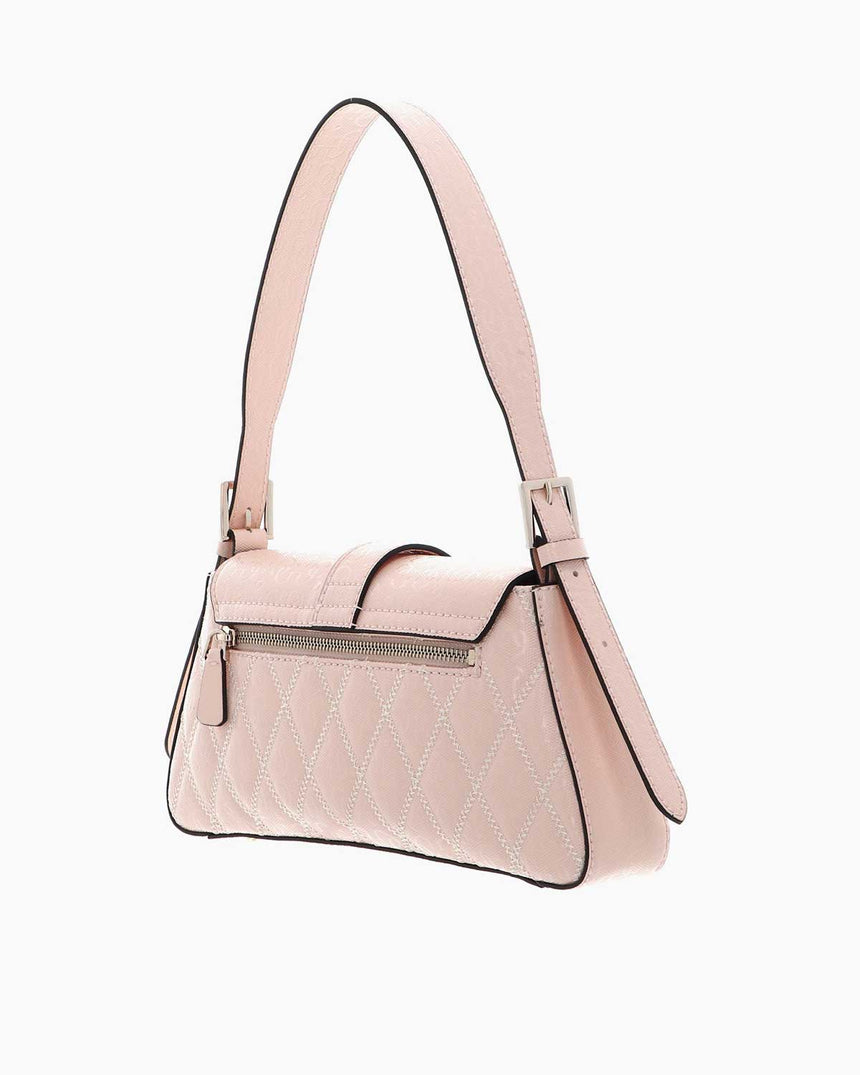 Guess Flap Shoulder Logolu Omuz Çantası