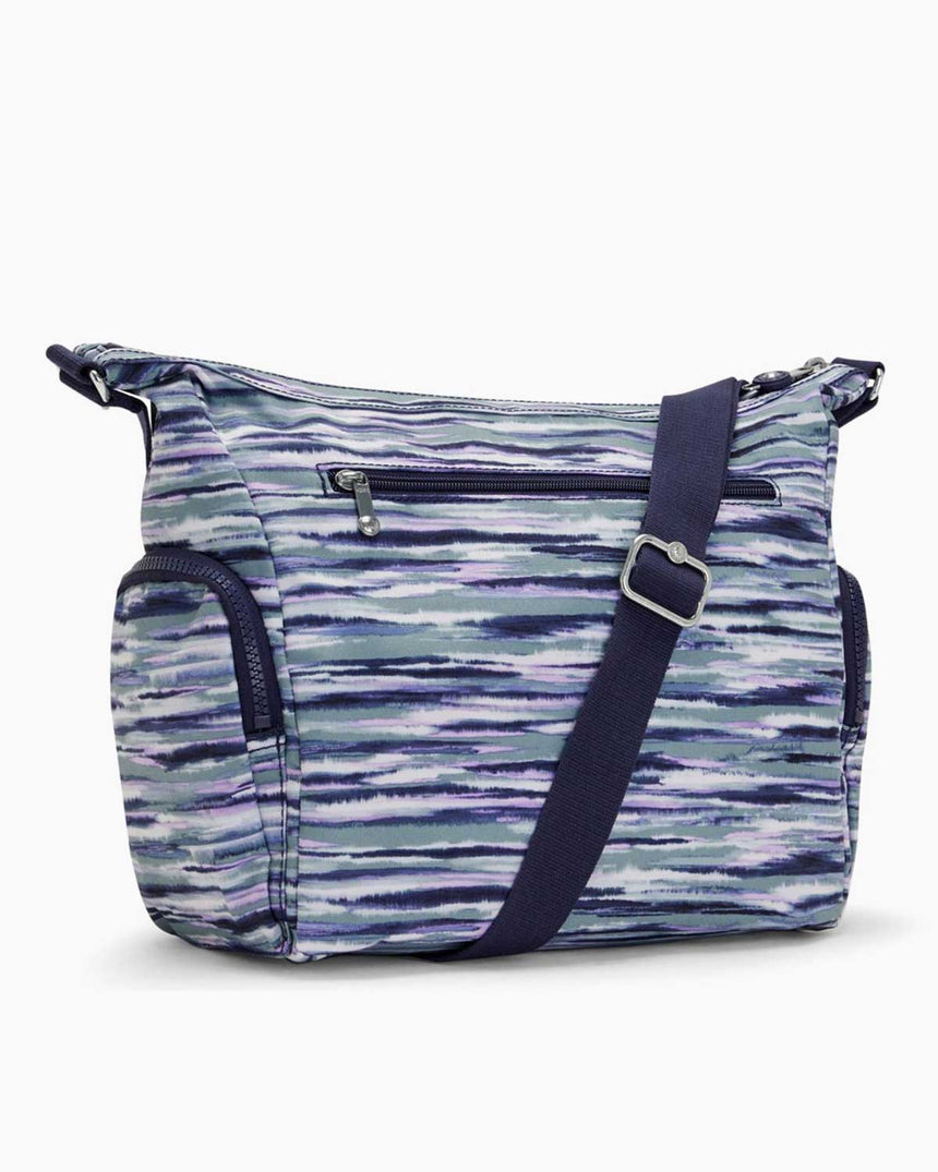 Kipling Gabbie Çapraz Askılı Kadın Çantası Brush Stripes