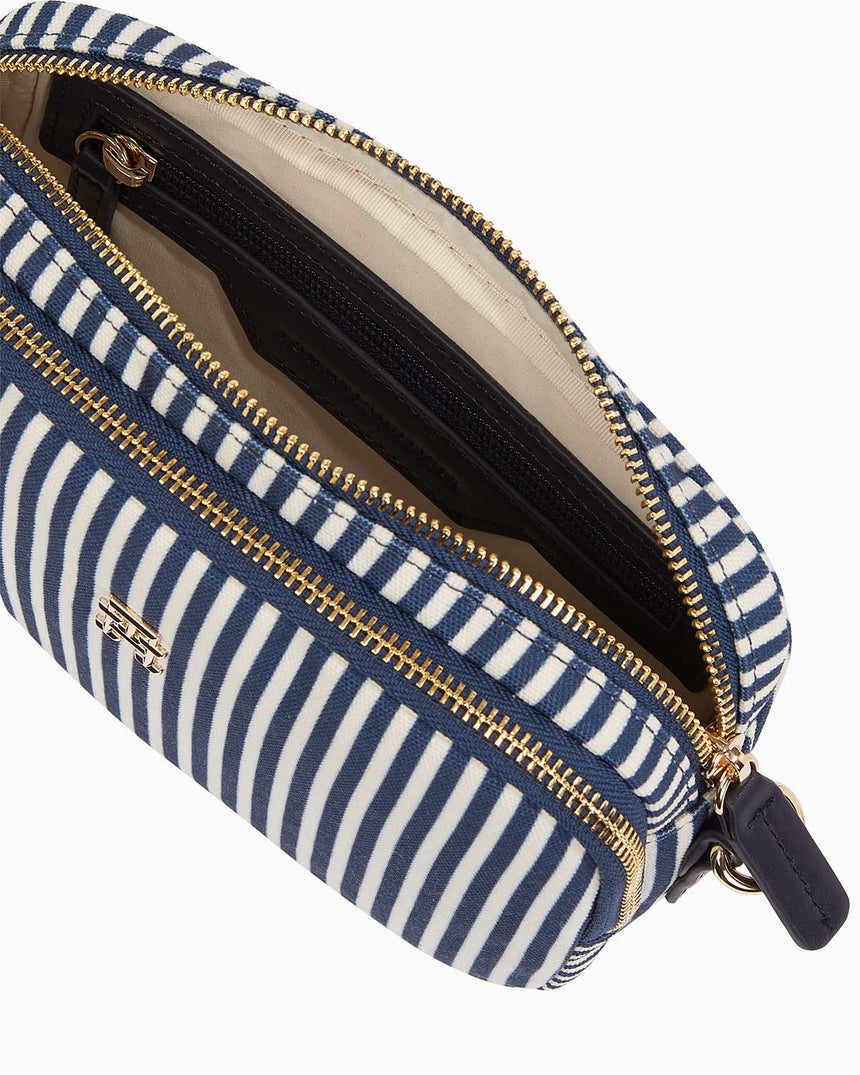 Tommy Hilfiger Poppy Summer Camera Bag Space Blue Stripes
