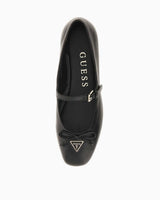 Guess Ballerina Fiyonklu Ayakkabı Black