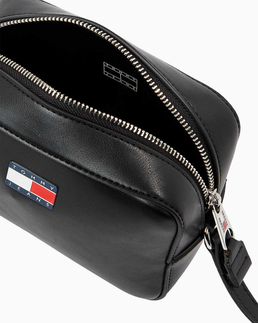 Tommy Hilfiger Ess Must Logo Baskılı Çapraz Askılı Çanta Black