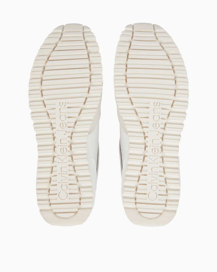Calvin Klein Toothy Runner Kadın Sneaker White/Ancient White