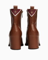 Tommy Hilfiger Ankle Low Topuklu Bot Cognac Brown