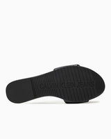 Calvin Klein Flat Logolu Sandalet Black