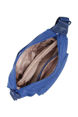 Benetton Çok Gözlü Çapraz Askılı Kadın Çantası Lacivert