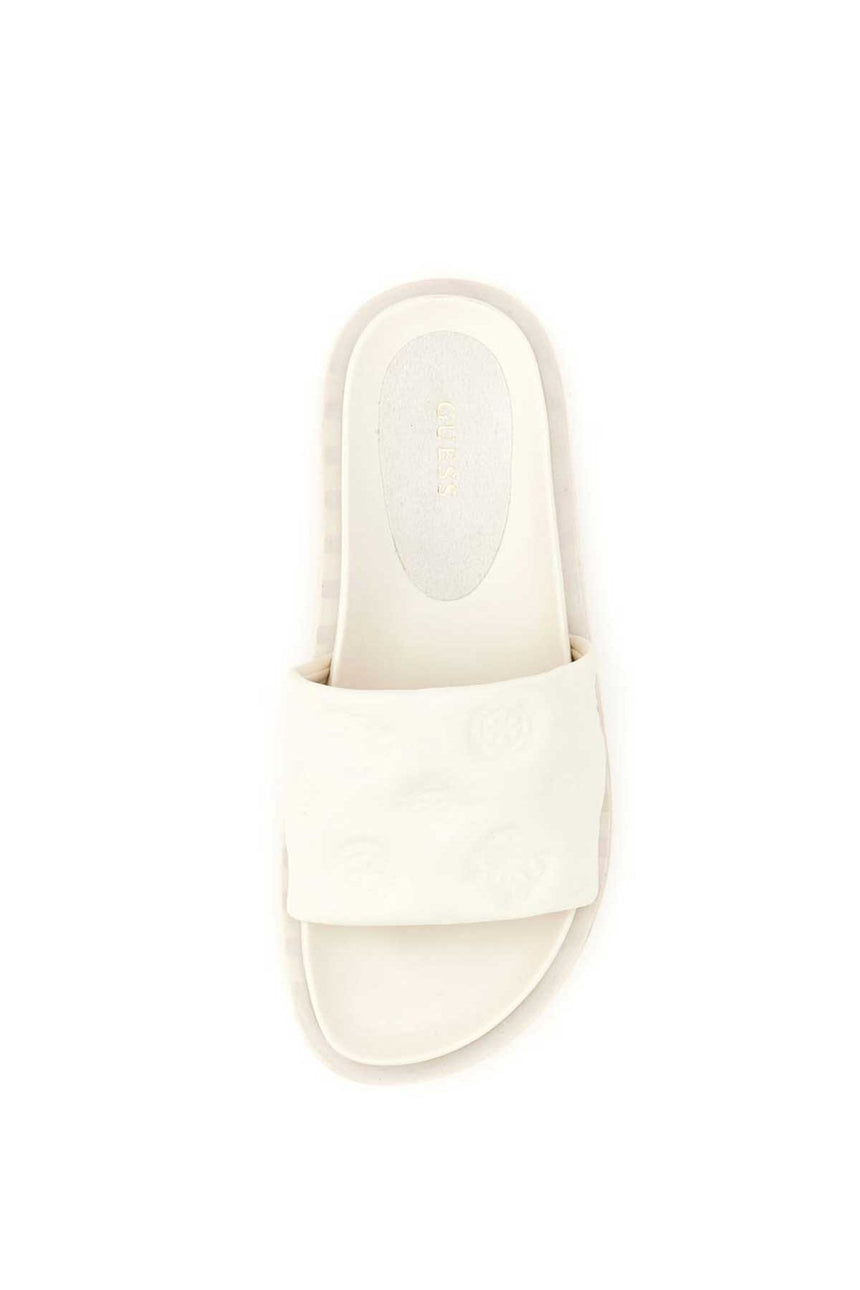 Guess Footwear Dress Kadın Terlik White
