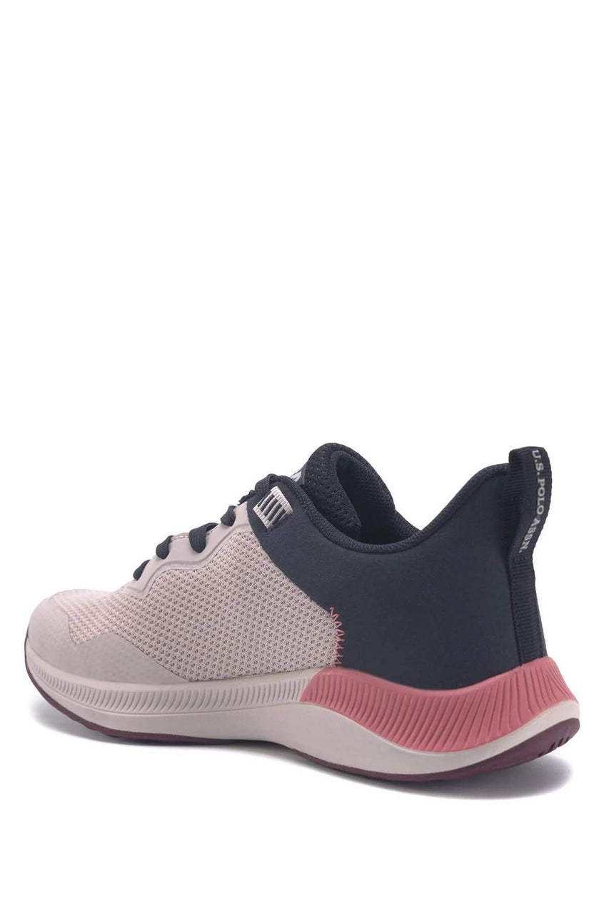 Us Polo Assn 3M Florın Wmn 3Fx Kadın Sneakers Pudra - Lacivert