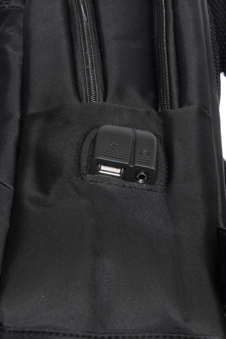 ÇÇS Valize Takılabilir Sırt Çantası Siyah