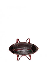 Benetton Mono Kadın Omuz Çantası Kahve - Bordo