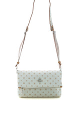 Benetton Logo Baskılı Çapraz Askılı Kadın Çantası Bej - Açık Camel