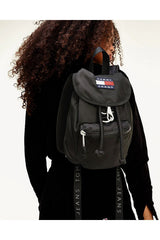Tommy Hilfiger Tjw Heritage SM Kadın Sırt Çantası Black