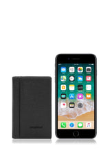 Cengiz 4 Blok Şeffaf Bölmeli Erkek Portföyü Siyah