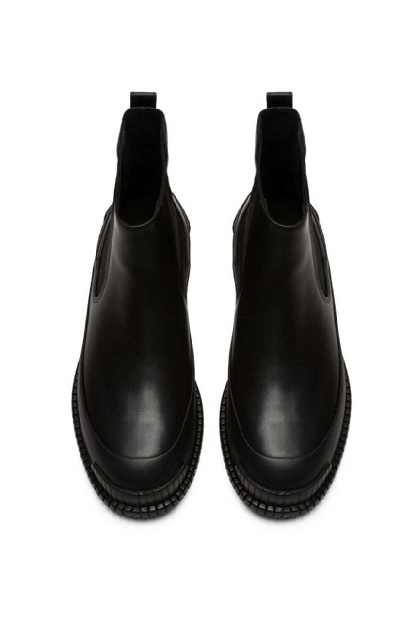 Camper Pix Negro Hakiki Deri Yarım Bilek Kadın Bot