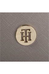 Tommy Hilfiger Honey Med Workbag Metallic Kadın El Çantası Grey