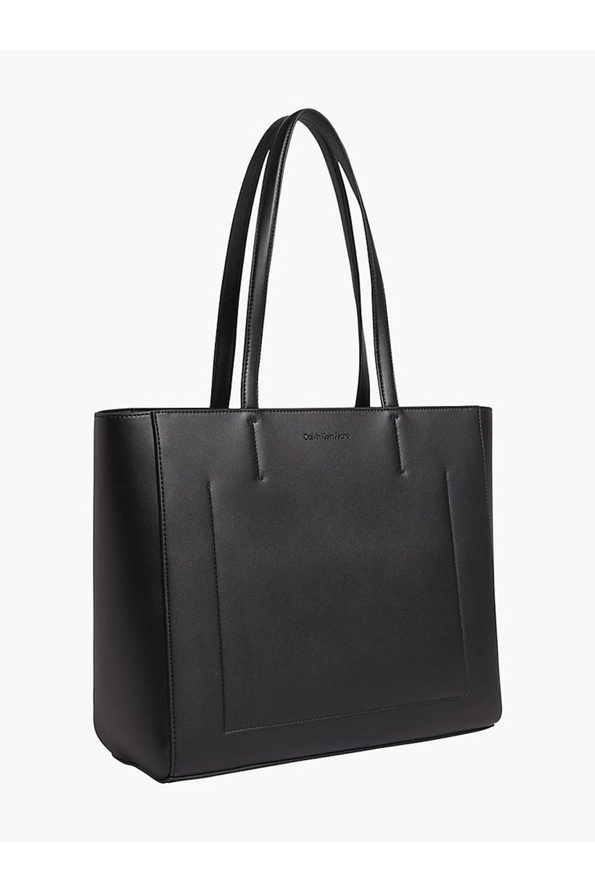 Calvin Klein Sculpted Shopper Kadın Omuz Çantası Black
