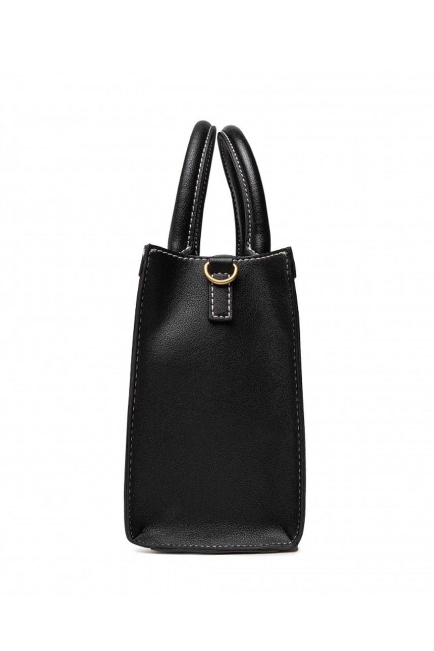 Guess Salford Tote Kadın El Çantası Natural - Black