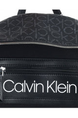 Calvin Klein Monogram SML Kadın Sırt Çantası Black Mono