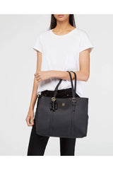 Tommy Hlifiger Th Chic Satchel Kadın El Çantası Black