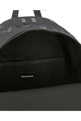 Calvin Klein Coated Logo Campus Bp 40 Sırt Çantası Black / Black