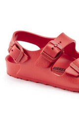 Birkenstock Unisex Kids Milano Eva Terlik Active Red