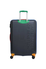 Benetton Büyük Boy 70 Cm Valiz Koyu Gri