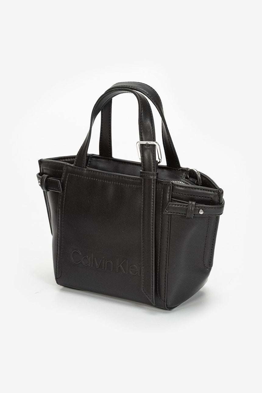 Calvin Klein Minimal Hardware Kadın El Çantası Black