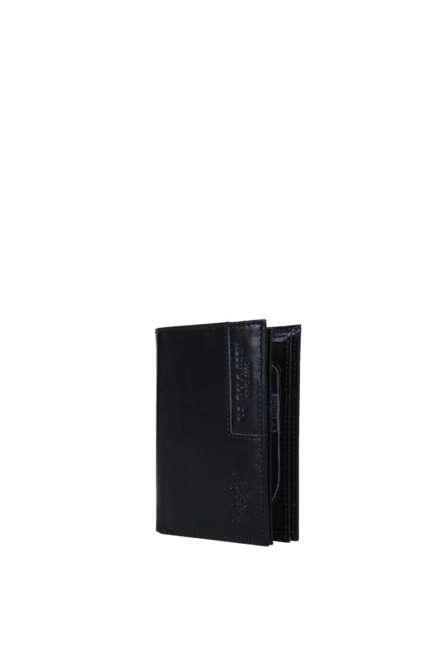 U.s Polo Assn. 4 Blok Erkek Cüzdanı Siyah