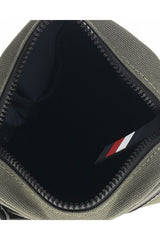 Tommy Hilfiger Utility Canvas Mini Reporter Unisex Çapraz Askılı Çanta Faded Olive
