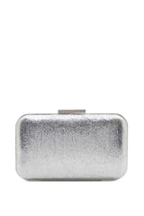 Axpe Bombeli Abiye Çanta Gümüş