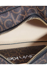 Calvin Klein Mono Camerabag Çapraz Askılı Kadın Çantası Brown Mono