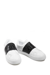 Calvin Klein Cupsole Slipon Elastic Lth Kadın Sneakers Bright White
