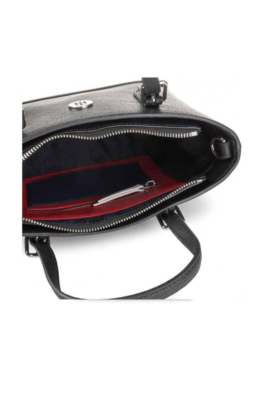 Tommy Hilfiger Honey Small Tote Kadın El Çantası Black