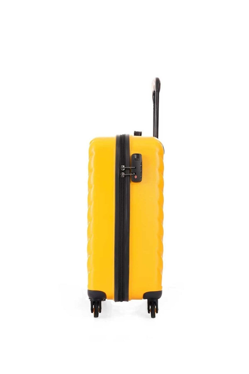 ÇÇS Orta Boy Valiz Sarı