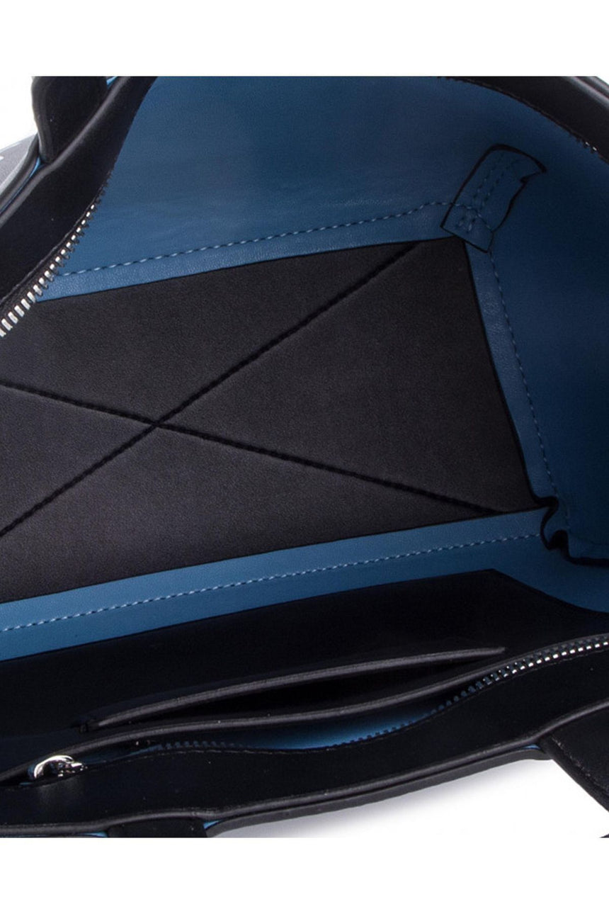 Calvin Klein Sculpted Monogram Mini Tote Kadın El Çantası Black