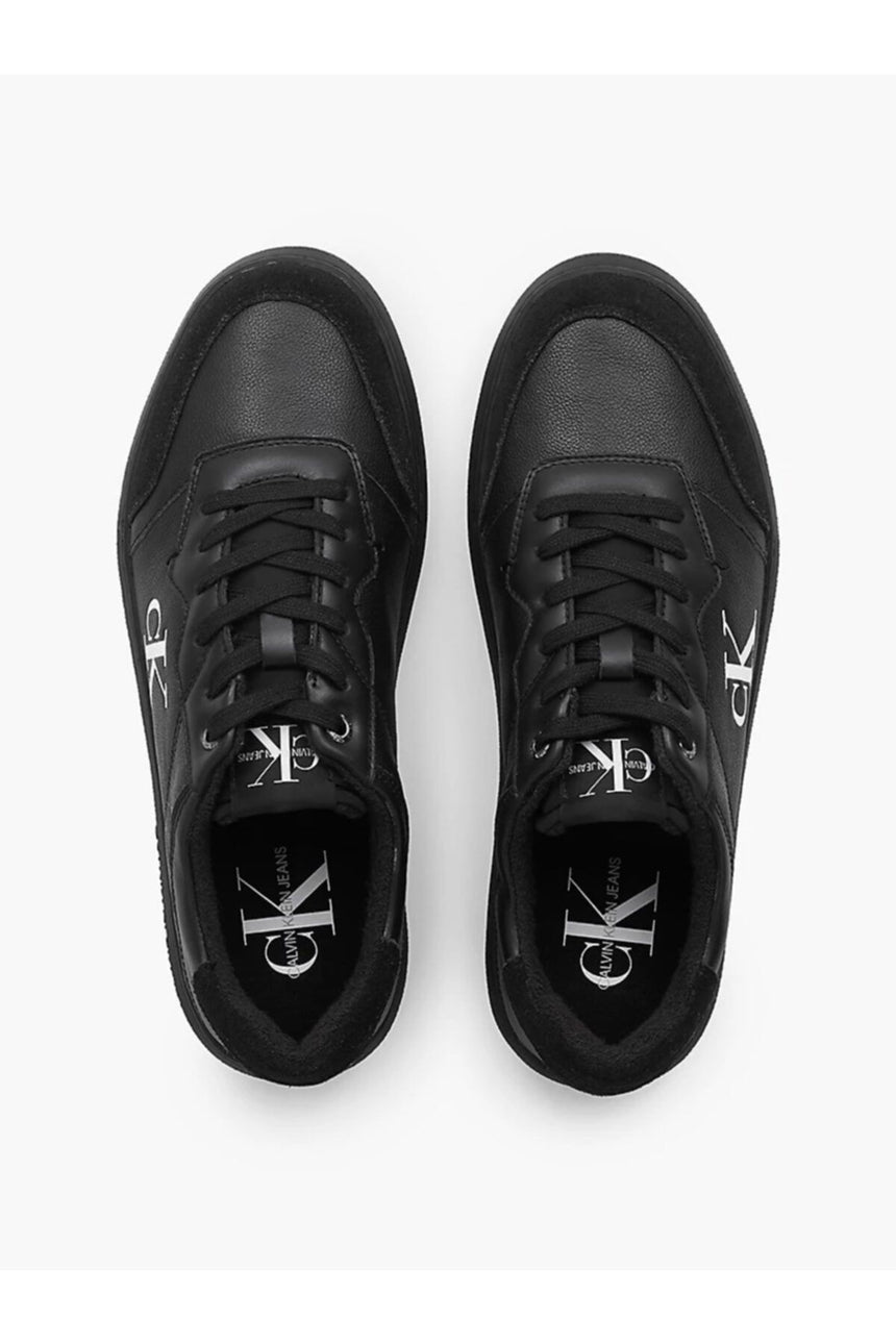 Calvin Klein Cupsole Laceup Casual Warm Erkek Black Mono